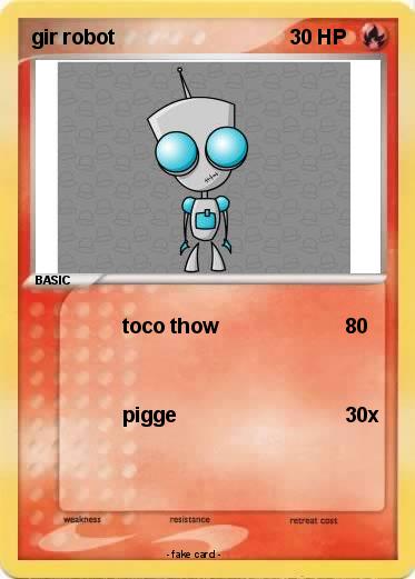 Pokemon gir robot