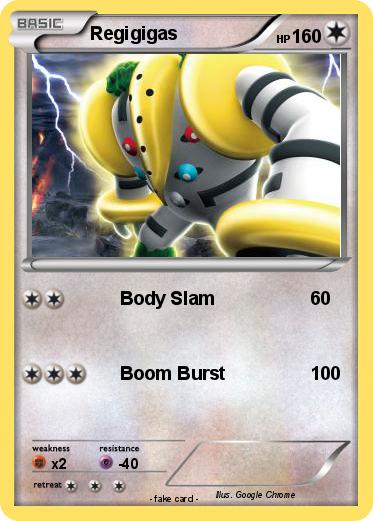Pokemon Regigigas