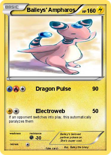 Pokemon Baileys' Ampharos