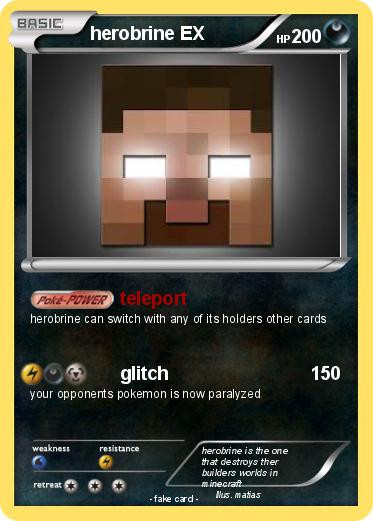 Pokemon herobrine EX