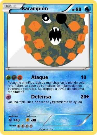 Pokemon Sarampión