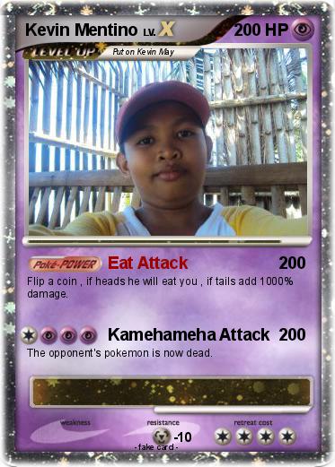 Pokemon Kevin Mentino