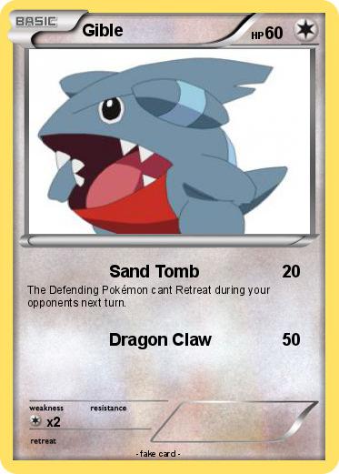 Pokemon Gible