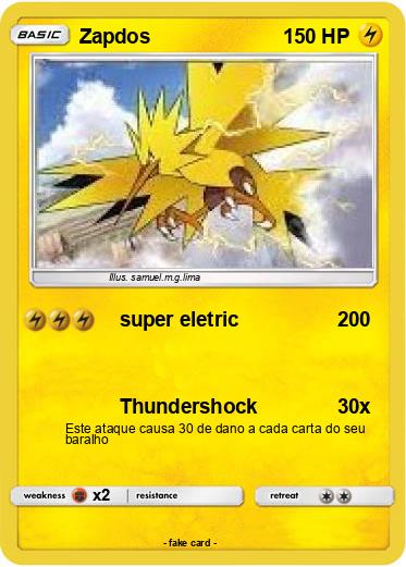Pokemon Zapdos