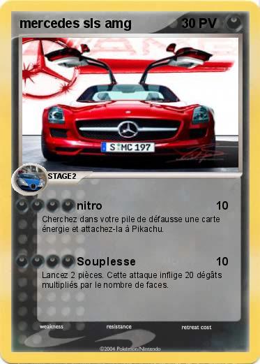 Pokemon mercedes sls amg