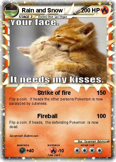 Pokemon Rain and Snow