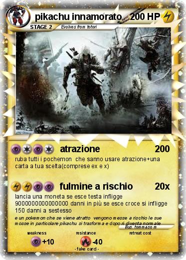 Pokemon pikachu innamorato