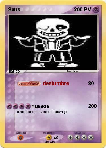 Pokemon Sans