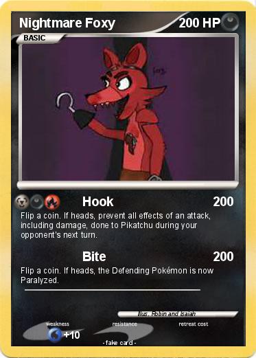 Pokemon Nightmare Foxy
