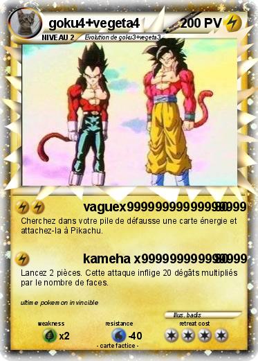 Pokemon goku4+vegeta4