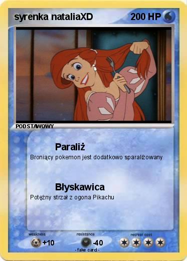 Pokemon syrenka nataliaXD