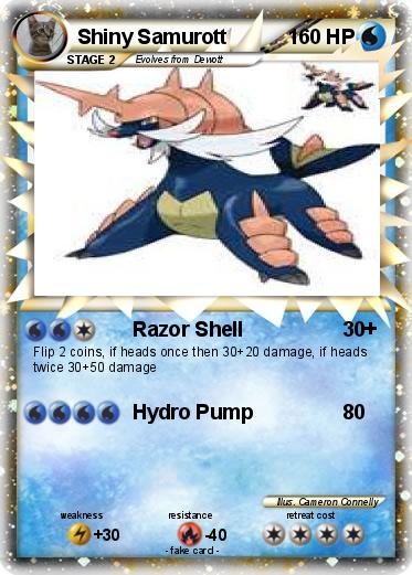 Pokemon Shiny Samurott