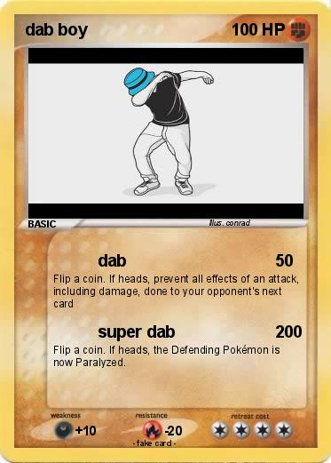 Pokemon dab boy