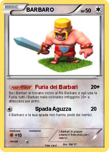 Pokemon BARBARO