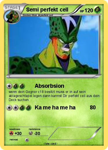 Pokemon Semi perfekt cell