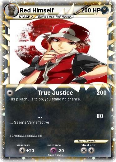 Pokemon Red Himself
