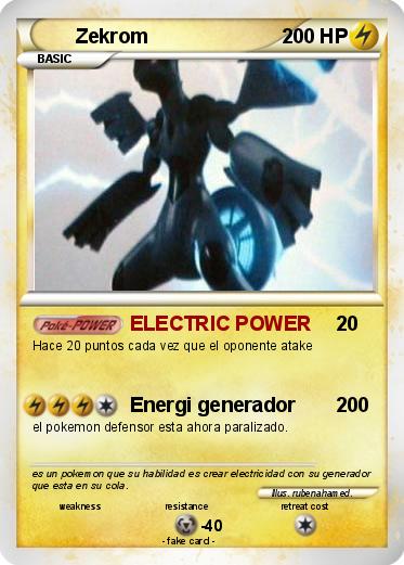 Pokemon Zekrom