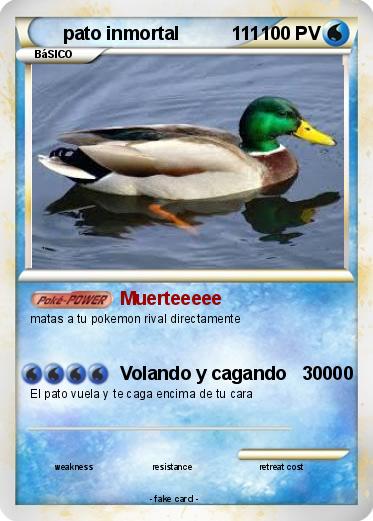 Pokemon pato inmortal          111