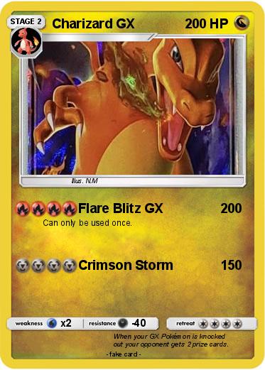 Pokemon Charizard GX