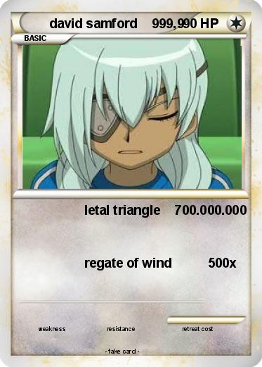 Pokemon david samford    999,9