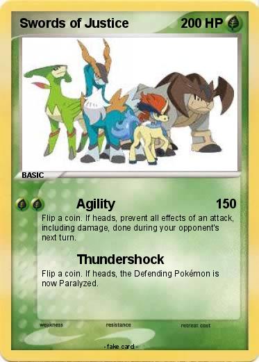 Pokemon Swords of Justice