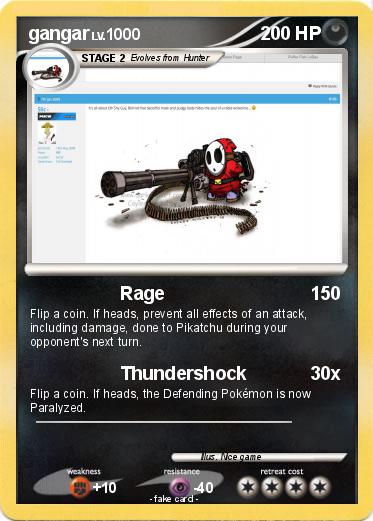Pokemon gangar
