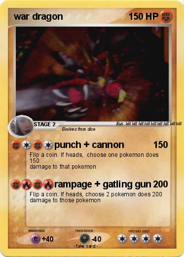 Pokemon war dragon