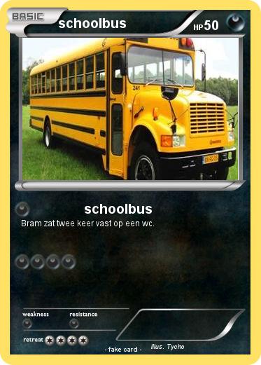 Pokemon schoolbus