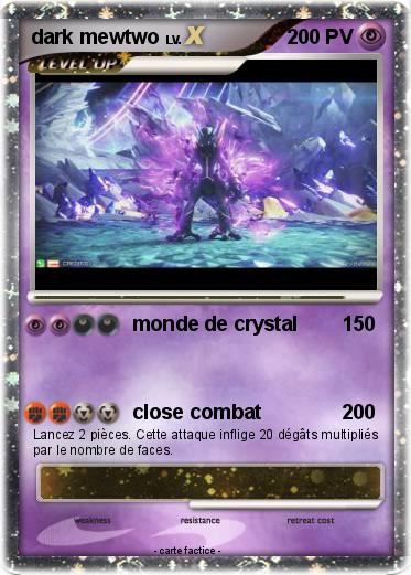Pokemon dark mewtwo