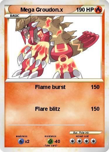 Pokemon Mega Groudon.x