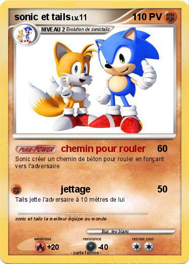 Pokemon sonic et tails