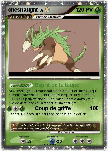 Pokemon chesnaught