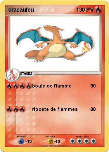Pokemon dracaufeu