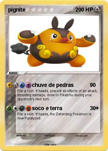 Pokemon pignite