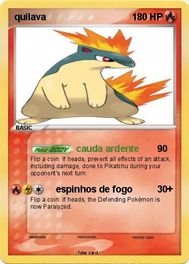 Pokemon quilava