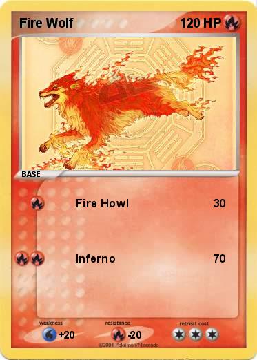 Pokemon Fire Wolf