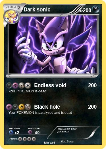 Pokemon Dark sonic