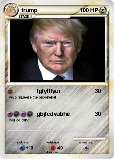Pokemon trump