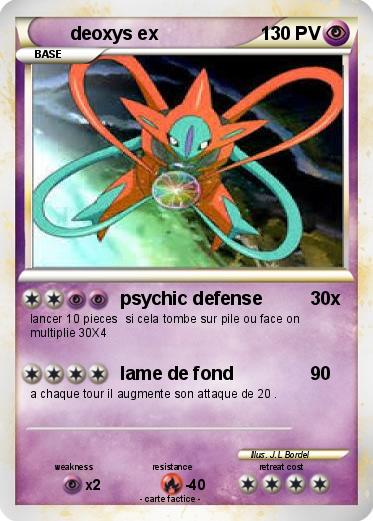 Pokemon deoxys ex