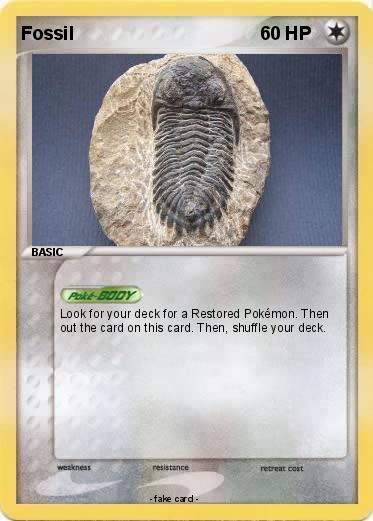 Pokemon Fossil