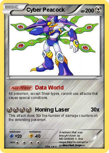 Pokemon Cyber Peacock