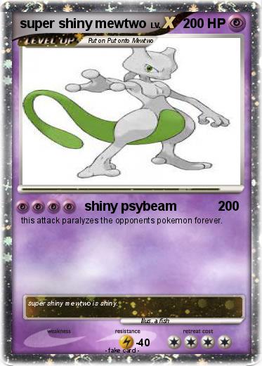 Pokemon super shiny mewtwo