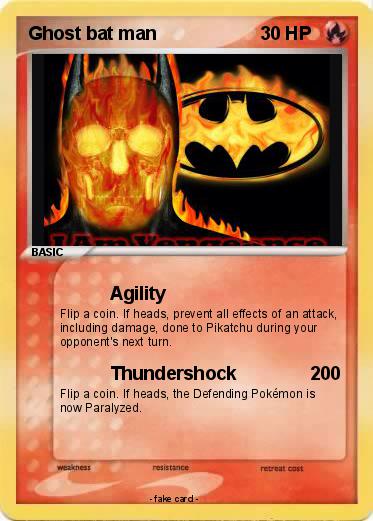 Pokemon Ghost bat man