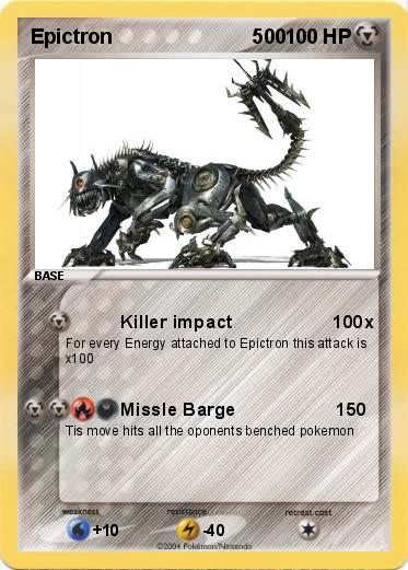 Pokemon Epictron                         500
