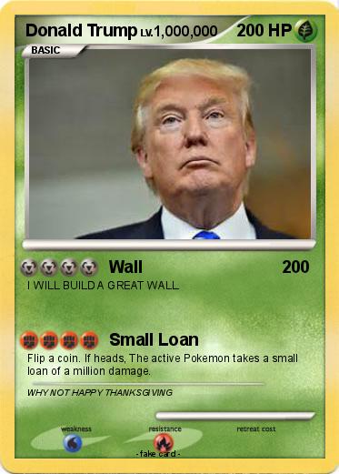 Pokemon Donald Trump
