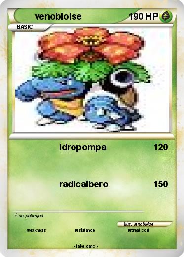 Pokemon venobloise