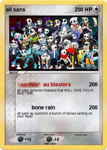 Pokemon all sans