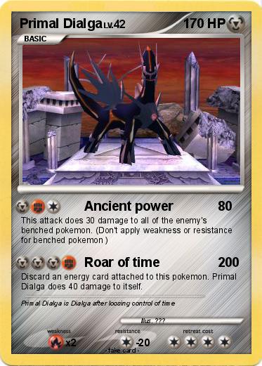 Pokemon Primal Dialga