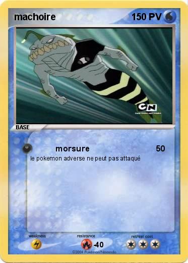 Pokemon machoire
