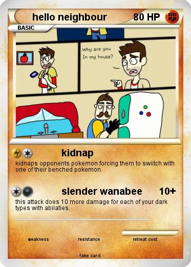 Pokemon hello neighbour
